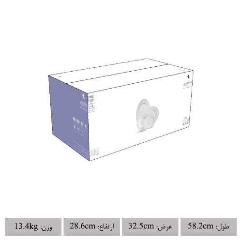 کیفیت سرویس ماربل چینی زرین نئوکلاسیک