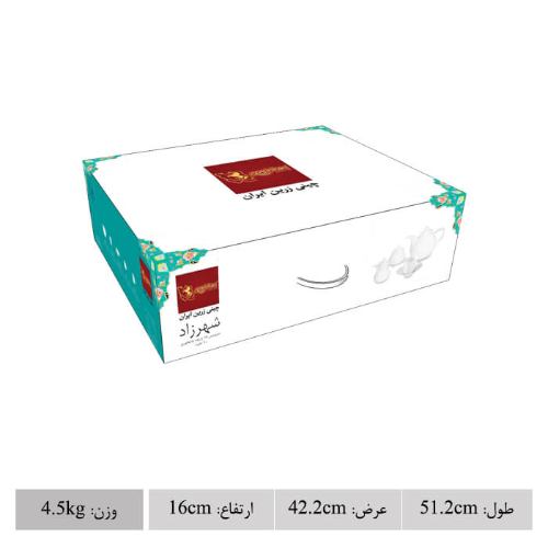 کیفیت سرویس چای‌خوری رویال شهرزاد چینی زرین