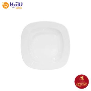 بشقاب گود خورشت خوری چینی زرین هتلی کواترو سایز 22