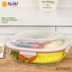 ظرف شیشه ای لیمون دربدار با کیفیت تضمینی