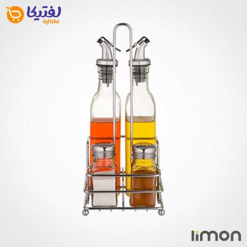ست آبلیمو خوری و نمک پاش مربع لیمون مناسب پذیرایی