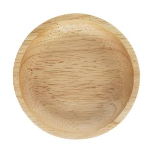 بشقاب گود چوبی گرد نارون کوچک R2428