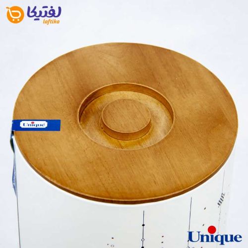 سرویس 12 پارچه آشپزخانه فانتزی یونیک مدل آویز با درب بامبو UN-8005