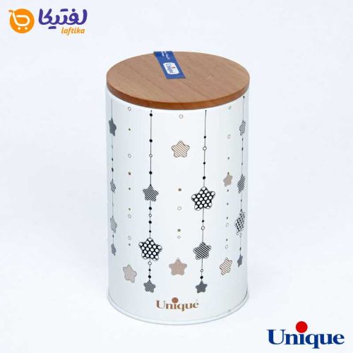 سرویس 12 پارچه آشپزخانه فانتزی یونیک مدل آویز با درب بامبو UN-8005