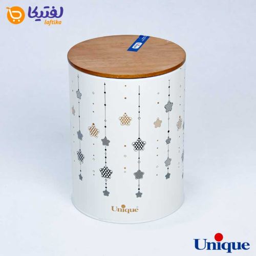 سرویس 12 پارچه آشپزخانه فانتزی یونیک مدل آویز با درب بامبو UN-8005