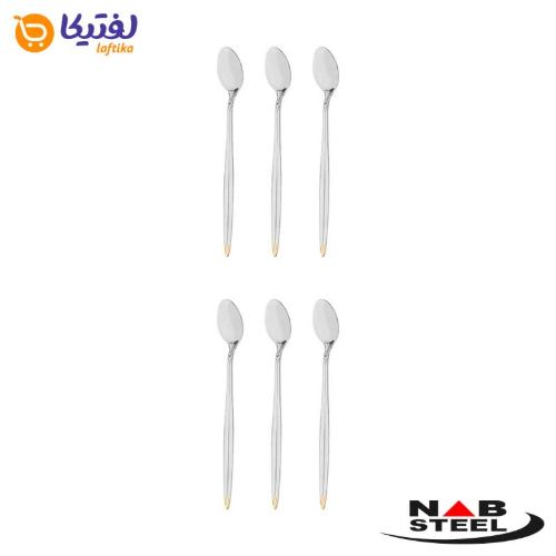 سرویس قاشق چنگال 116 پارچه طلایی ناب استیل مدل پالرمو
