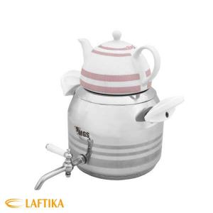ست کتری و قوری ام جی اس کد 1606 صورتی