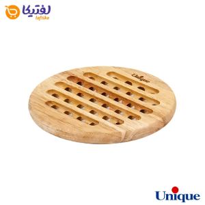 زیر قابلمه چوبی گرد با لبه منحنی یونیک UN-3475 
