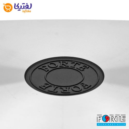 قابلمه سایز 20 پیرکس چهارگوش دایکاست مشکی فورته