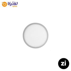 بشقاب تخت چینی زرین (Zi) فرم اس پاستل طوسی سایز 12