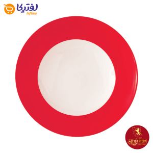 چینی زرین ظرف پاستا بشقاب گود30 طرح گیلاس