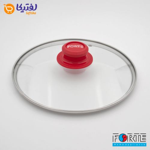 قابلمه گرانیتی فورته سایز 24 اسکار پلاس قرمز