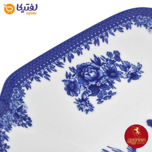 دیس هگزان چینی زرین طرح فلورانس سایز 38