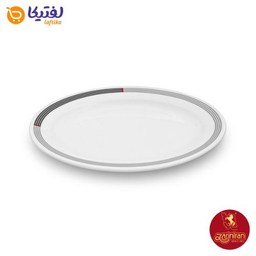 دیس بیضی چینی زرین هتلی 49 سایز 26 طرح وگاس