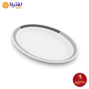 دیس بیضی چینی زرین هتلی 49 سایز 32 طرح وگاس