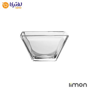 پیاله شیشه ای پذیرایی لیمون مربع 6 عددی 2087