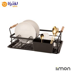 آبچکان یک طبقه دسته دار مشکی لیمون