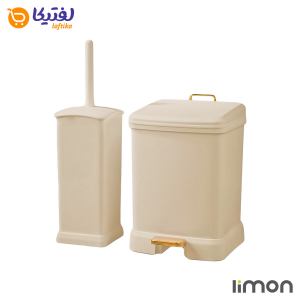 سطل و فرچه چهارگوش 4.5 لیتری لیمون