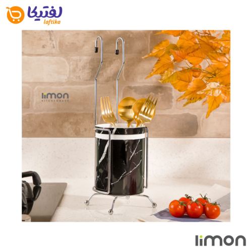 جا قاشقی آویز طرح ماربل لیمون