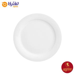 بشقاب تخت چینی زرین ایتالیااف سایز 27 سفید