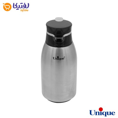 فلاسک یونیک 1.3 لیتر استیل شیشه صورتی UN-1853