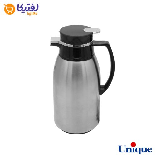 فلاسک یونیک 1.3 لیتر استیل شیشه صورتی UN-1853