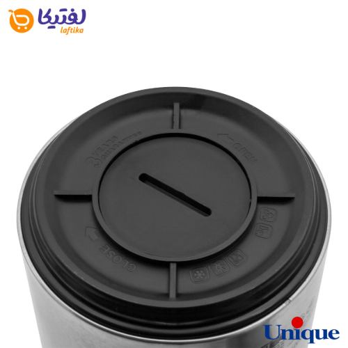 فلاسک 1.9 لیتر استیل شیشه صورتی یونیک UN-1857