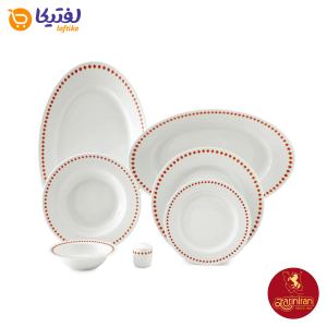 انتخاب سرویس چینی زرین رادیانس رز دایموند 6 نفره 28 پارچه