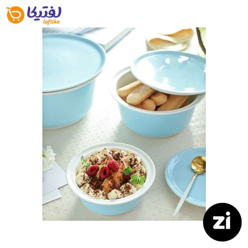 پیاله چینی زرین Zi فرم اس پاستیل سبز سایز 18
