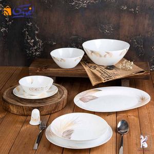 قیمت و خرید سرویس آرکوپال 28 پارچه پارس اپال طرح پیکاک کد 942