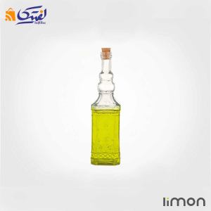 بطری 4 گوش درب چوب پنبه ای کوتاه لیمون 1892