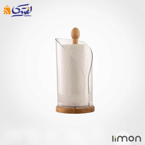 جا دستمال رولی چوبی لیمون با بهترین کیفیت