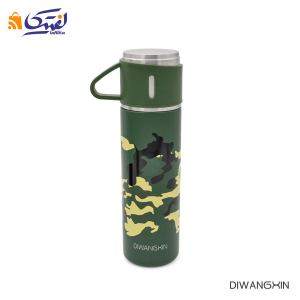 فلاسک لیوان دار دیوانگ 500 میلی لیتر 1-1517 طرح دار