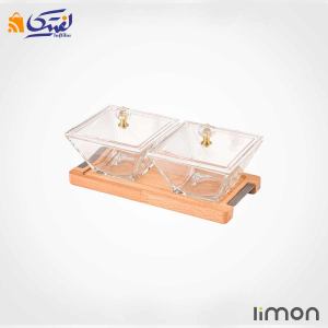 اردور خوری مربع دربدار 2 خانه پایه چوبی 2241
