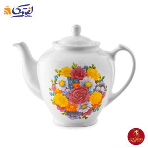 قوری هیئتی چینی زرین طرح پارادایز