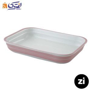 دیس لازانیا چینی زرین Zi پاستل صورتی سایز ۴۰