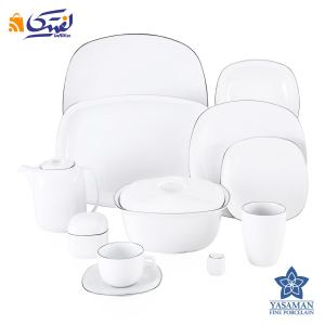 سرویس چینی یاسمن کواترو 77 سمن