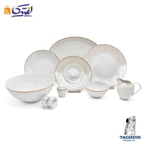 سرویس چینی با کیفیت تقدیس کلاسیک مدیسا طلا 6 نفره 32 پارچه