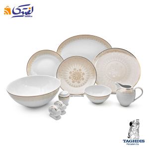 قیمت سرویس چینی تقدیس کلاسیک مونا طلا 6 نفره 32 پارچه