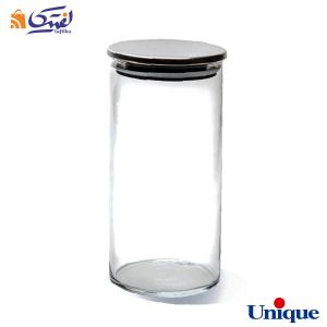 بانکه شیشه ای 1200 درب استیل UN-1273A