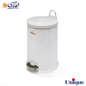 سطل زباله 12 لیتر سفید یونیک UN-4120