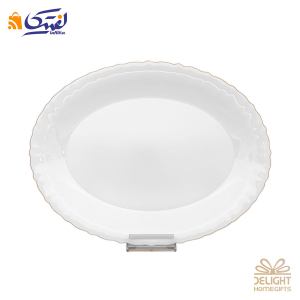 دیس بیضی اپال دیلایت لب طلایی 35 کد 212