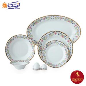 سرویس چینی زرین شهرزاد گلستان 6 نفره 35 پارچه