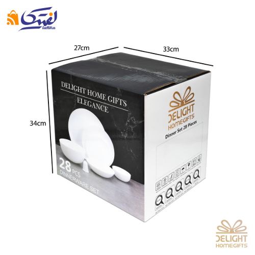 سرویس اپال دیلایت 28 پارچه طرح الگانس کالیستا 225