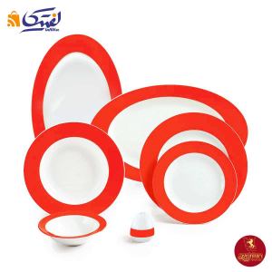 چینی زرین گیلاس 6 نفره