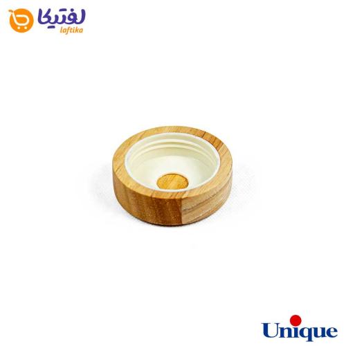 درب بانکه شیشه ای یونیک با درب چوبی UN-6111
