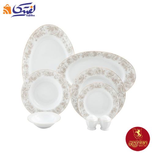سرویس پرنسا نئوکلاسیک چینی زرین 12 نفره 103 پارچه