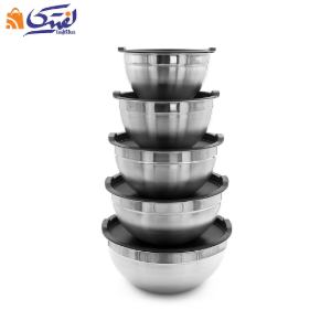 ست کاسه میکس استیل 5 عددی 26S-18