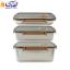 ظرف استیل نگه دارنده غذا 3 تکه درب دار Jc342