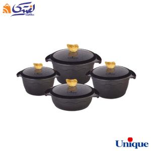 سرویس قابلمه 8 پارچه یونیک خارجی داخل سرامیک UN-8846